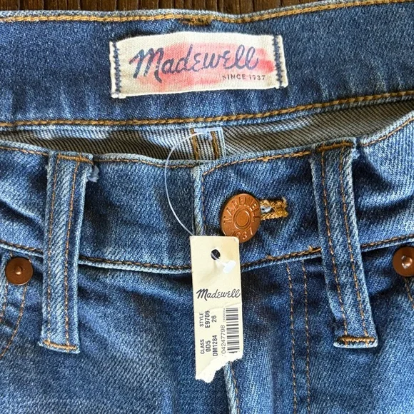 Madewell Blue Flare Jeans - Picture 2 of 4